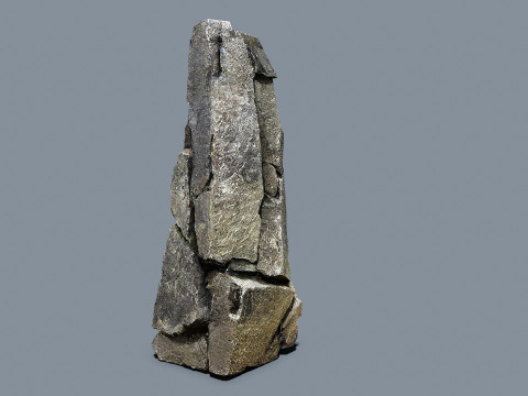 Volcanic rocks Model 3D