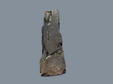 Volcanic rocks Model 3D