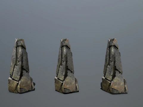 Volcanic rocks 3D Model