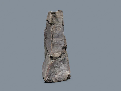 Cliff rocks 3D Model