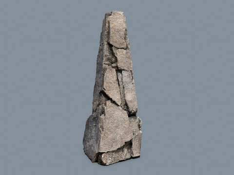 Cliff rocks 3D 모델