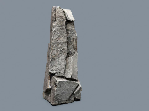 Cliff rocks 3D Model