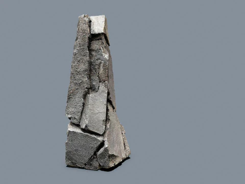 Cliff rocks 3D Model
