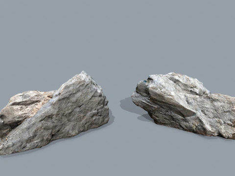 Desert rocks 3D Model