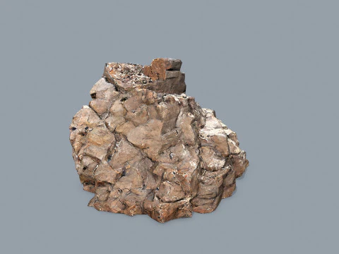 Desert rocks 3D Model