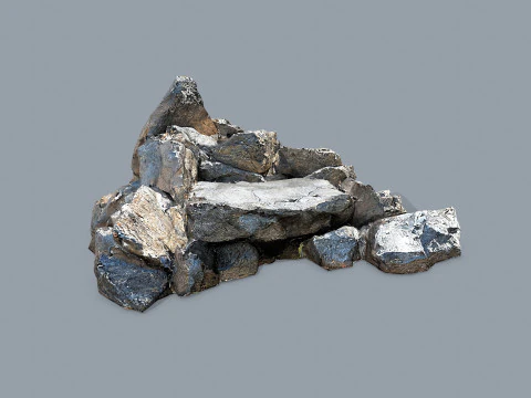 Desert rocks 3D Model