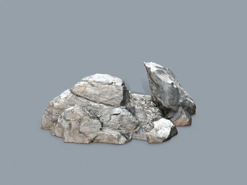 Desert rocks 3D Model