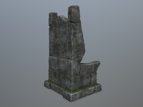 Stone Throne 3D 模型