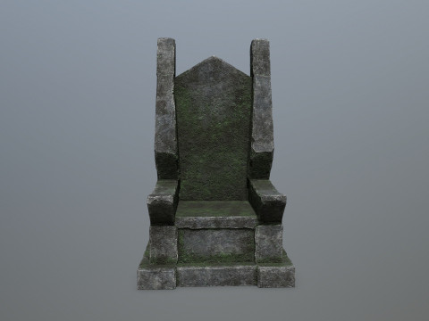 Stone Throne 3D 模型