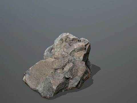 Desert cliff rocks 3D Model