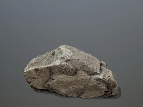 Desert cliff rocks 3D Model