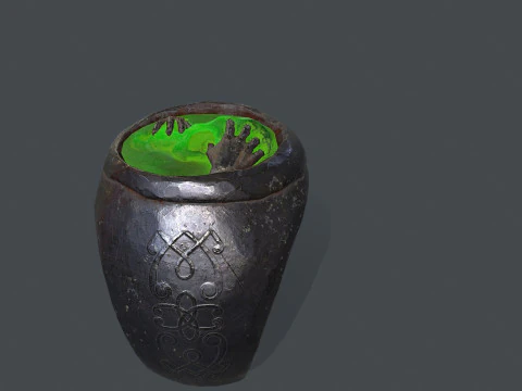 Skull Ring 3D Model