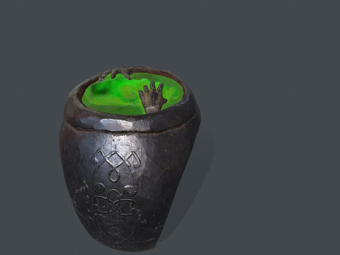 Skull Ring Model 3D