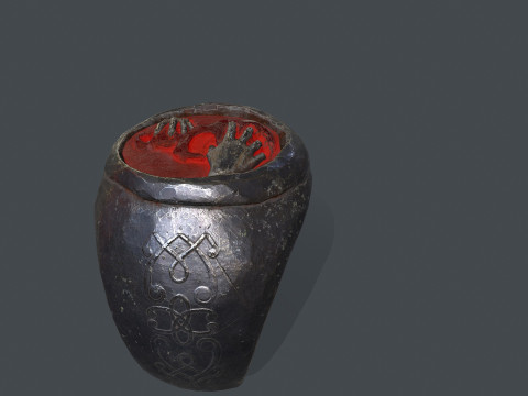 Skull Ring 3D Model
