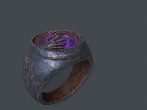 Skull Ring Modelo 3D