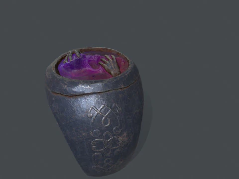 Skull Ring 3D Model