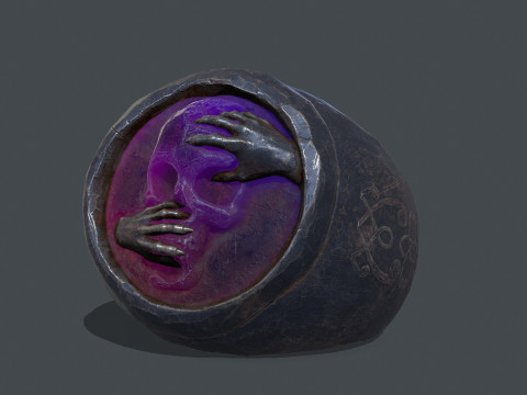Skull Ring Modelo 3D