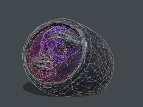 Skull Ring Modelo 3D