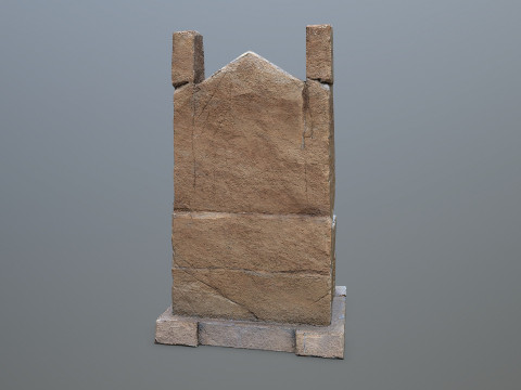 Stone Throne Modelo 3D