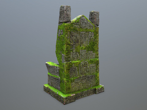 Stone Throne 3D-Modell