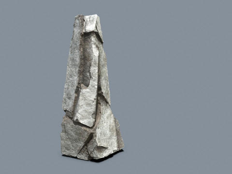 White rocks 3D 모델