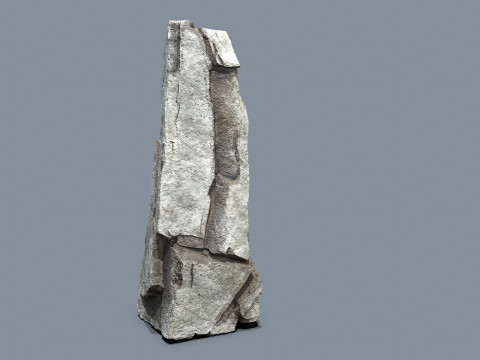 White rocks 3D 모델