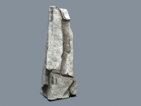 White rocks 3D Model
