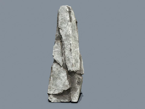 White rocks 3D Model