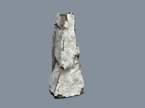 White rocks 3D 모델