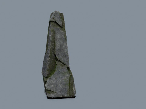 Cliff rocks 3D Model