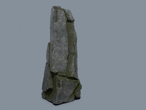 Cliff rocks 3D Model