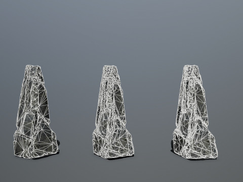 Cliff rocks Modello 3D