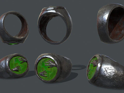 Power ring 3D Model