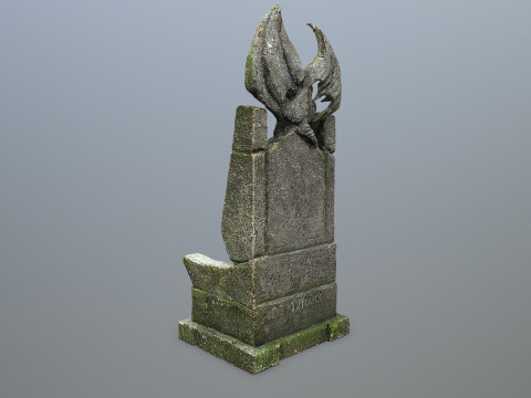 Devil Stone Throne Modelo 3D