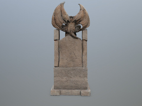 Devil Stone Throne 3Dモデル