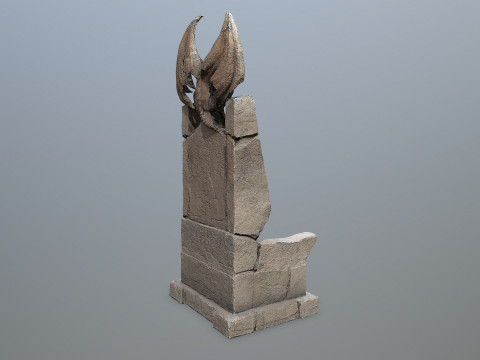 Devil Stone Throne 3Dモデル