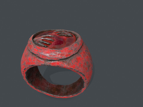 Skull Ring Modello 3D
