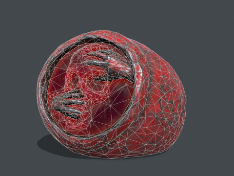 Skull Ring Modello 3D