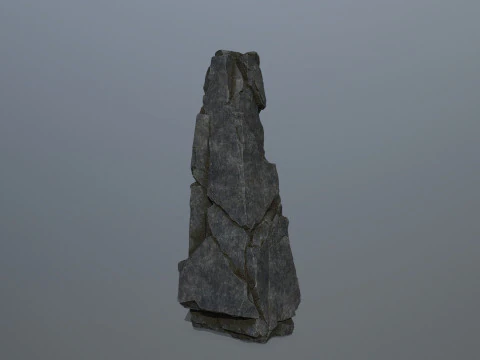 Cliff rocks 3D Model
