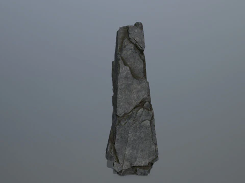 Cliff rocks 3D Model
