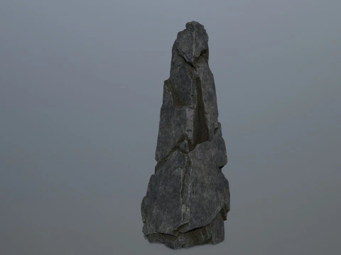 Cliff rocks 3D Model