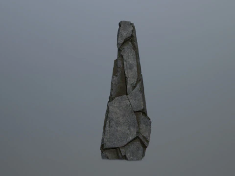 Cliff rocks 3D Model