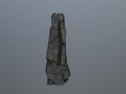Cliff rocks 3D Модель