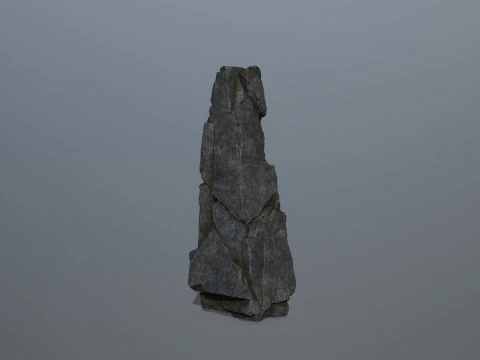 Cliff rocks 3D Model