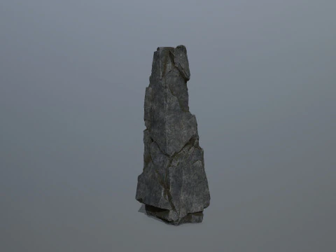 Cliff rocks 3D Model