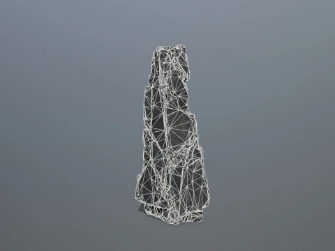 Cliff rocks 3D Model