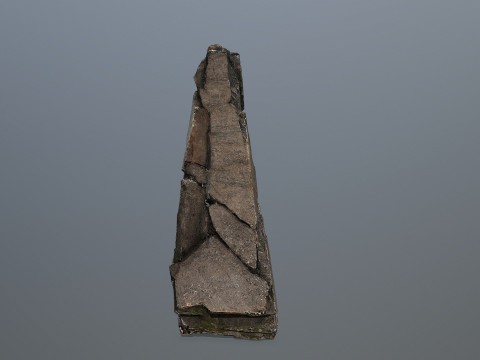 Old Rock 3 3D मॉडल