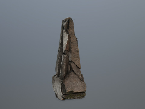 Old Rock 3 3D मॉडल