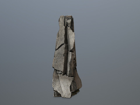 Old Rock 3 3D मॉडल