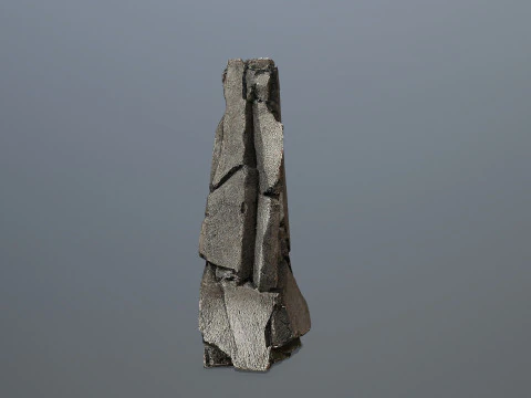 Old Rock 3 3D Model